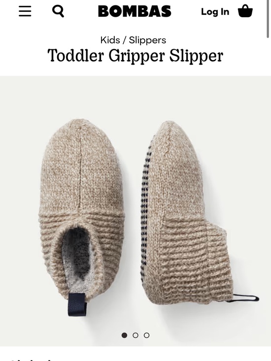 Bombas Other - Bombas Toddler Gripper Slipper (T1)